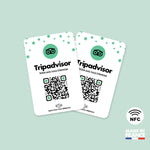Carte de Visite NFC - TripAdvisor - Vignette | Barakom
