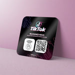 Plaque NFC et QR Code TikTok - Vignette | Barakom