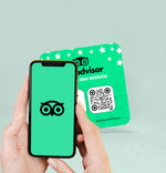 Plaque NFC et QR Code TripAdvisor - Vignette | Barakom