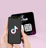 Plaque NFC et QR Code TikTok - Vignette | Barakom