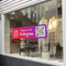 Autocollant vitrine | Média sociaux | Qr code - Barakom