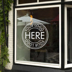 Logo Adhésif pour vitrine - Vignette | Barakom