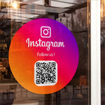 Autocollants Réseaux sociaux Qr Code - Grands formats - Vignette | Barakom