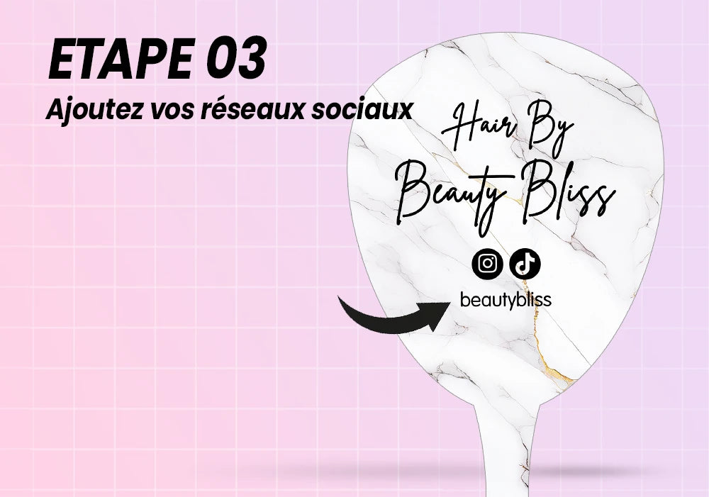 Support photo discret et élégant : idéal pour des clichés avant/après professionnels et respectueux de l’anonymat de vos clients.