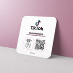 Plaque NFC et QR Code TikTok - Vignette | Barakom