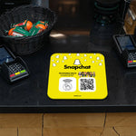 Plaque NFC et QR Snapchat - Vignette | Barakom