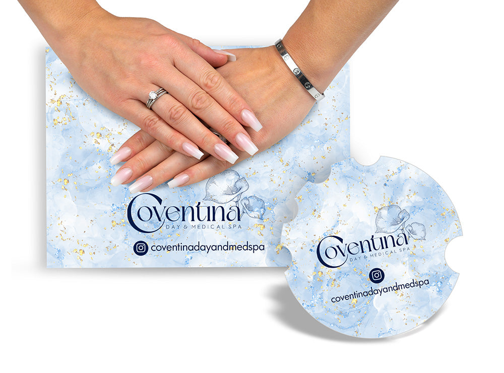 plaque photo personnalisée pour salon de beaute