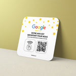 Plaque NFC & Qr Code Google Avis - Vignette | Barakom