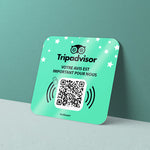 Plaque NFC et QR Code TripAdvisor - Vignette | Barakom