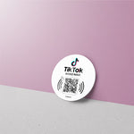 Plaque NFC et QR Code TikTok - Vignette | Barakom