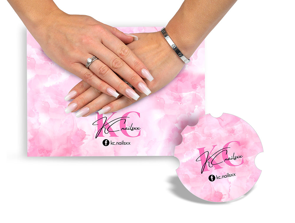 plaque photo pour manucure pour salon de beaute