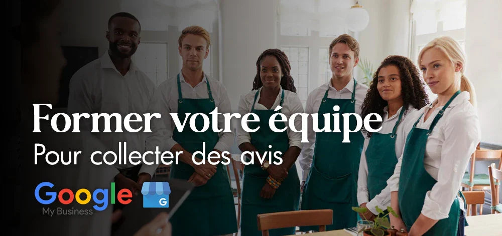 Former votre équipe pour collecter des avis avec une plaque NFC