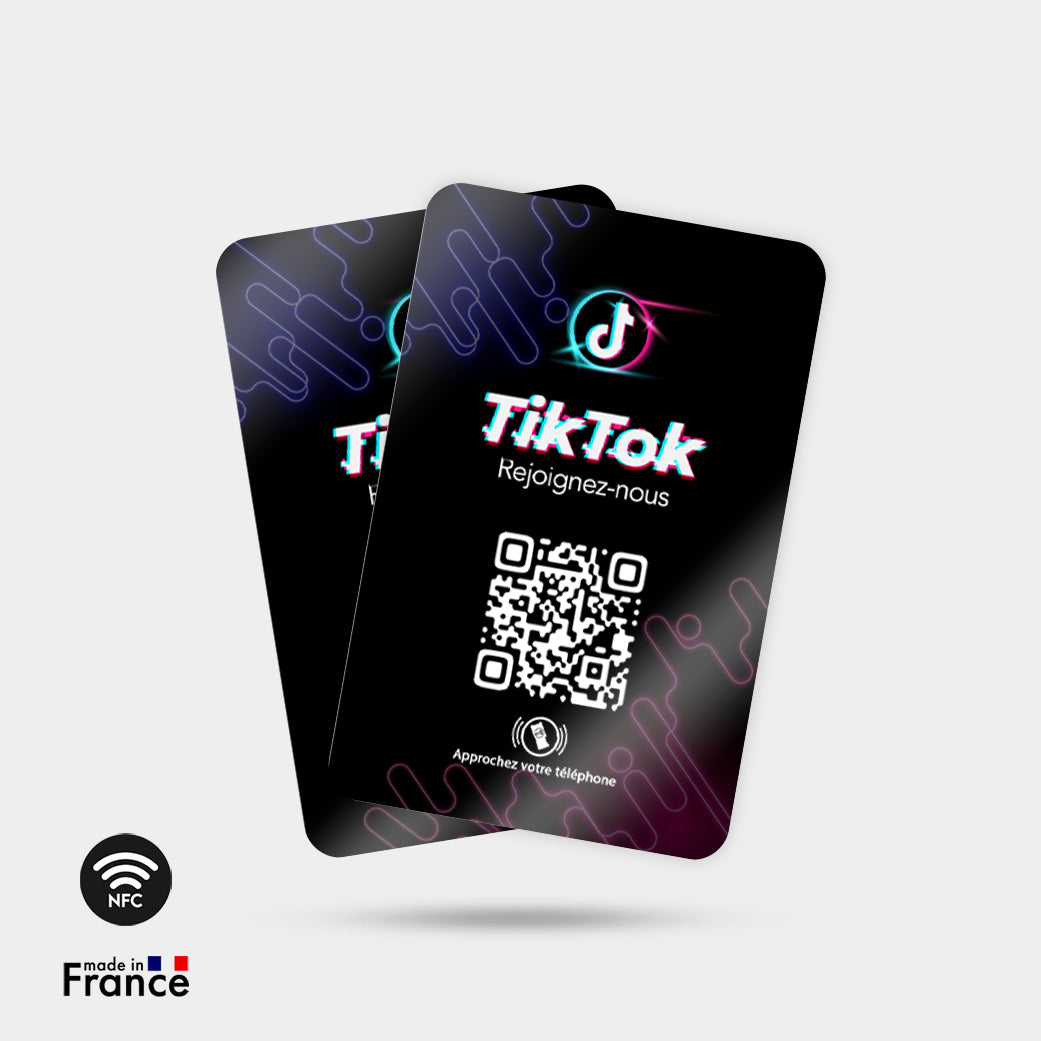 Carte NFC Tiktok - Barakom