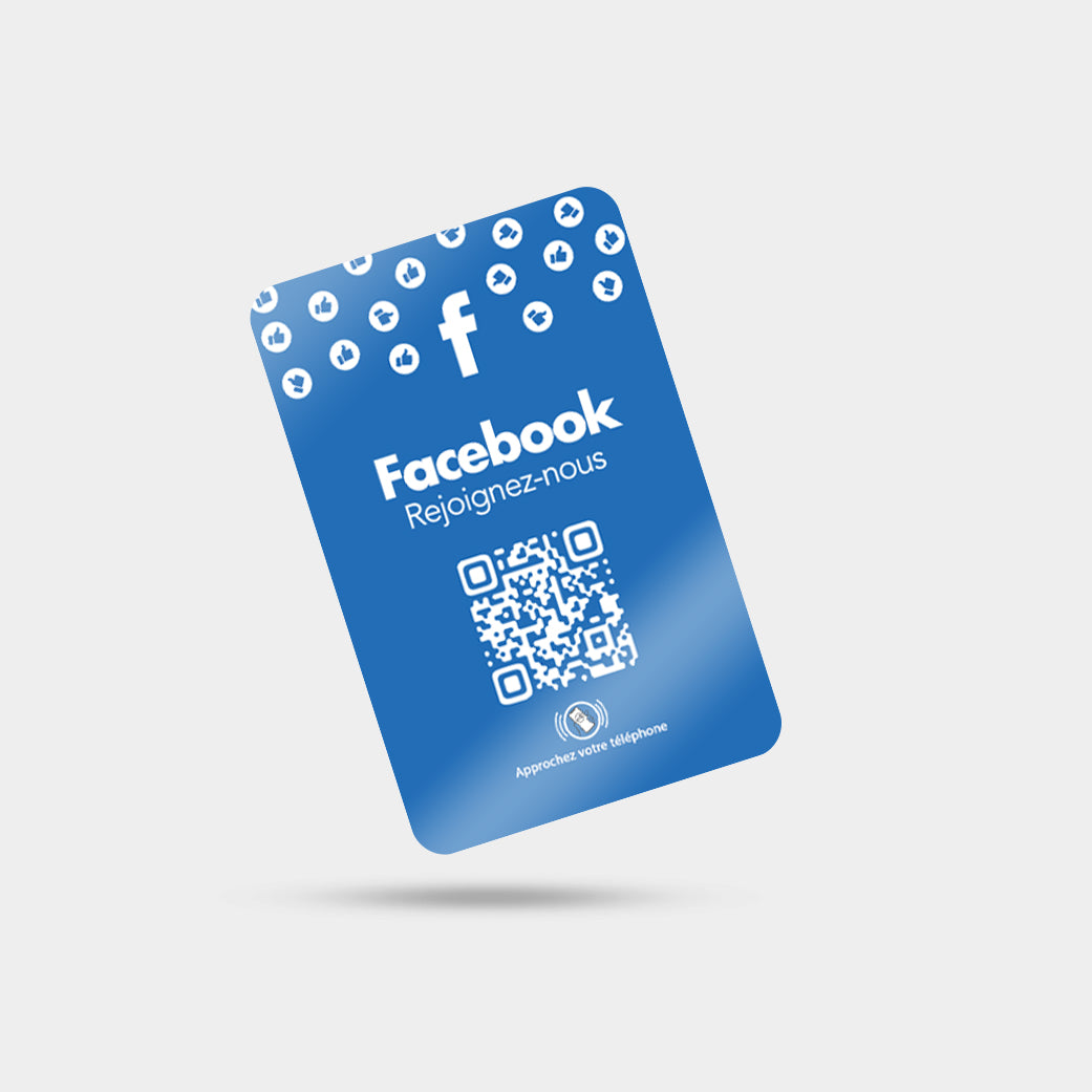 Carte NFC Facebook - Barakom