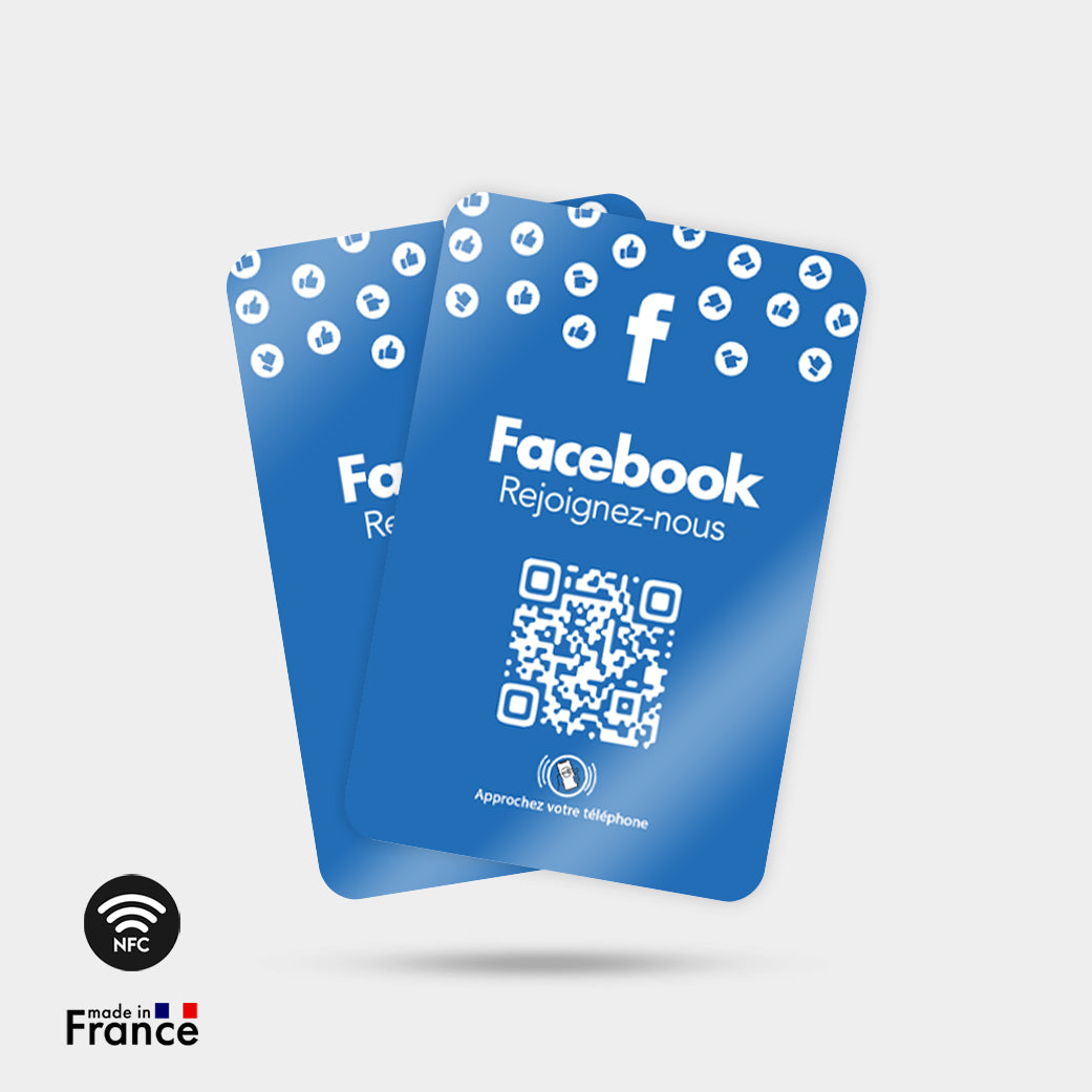 Carte NFC Facebook - Barakom