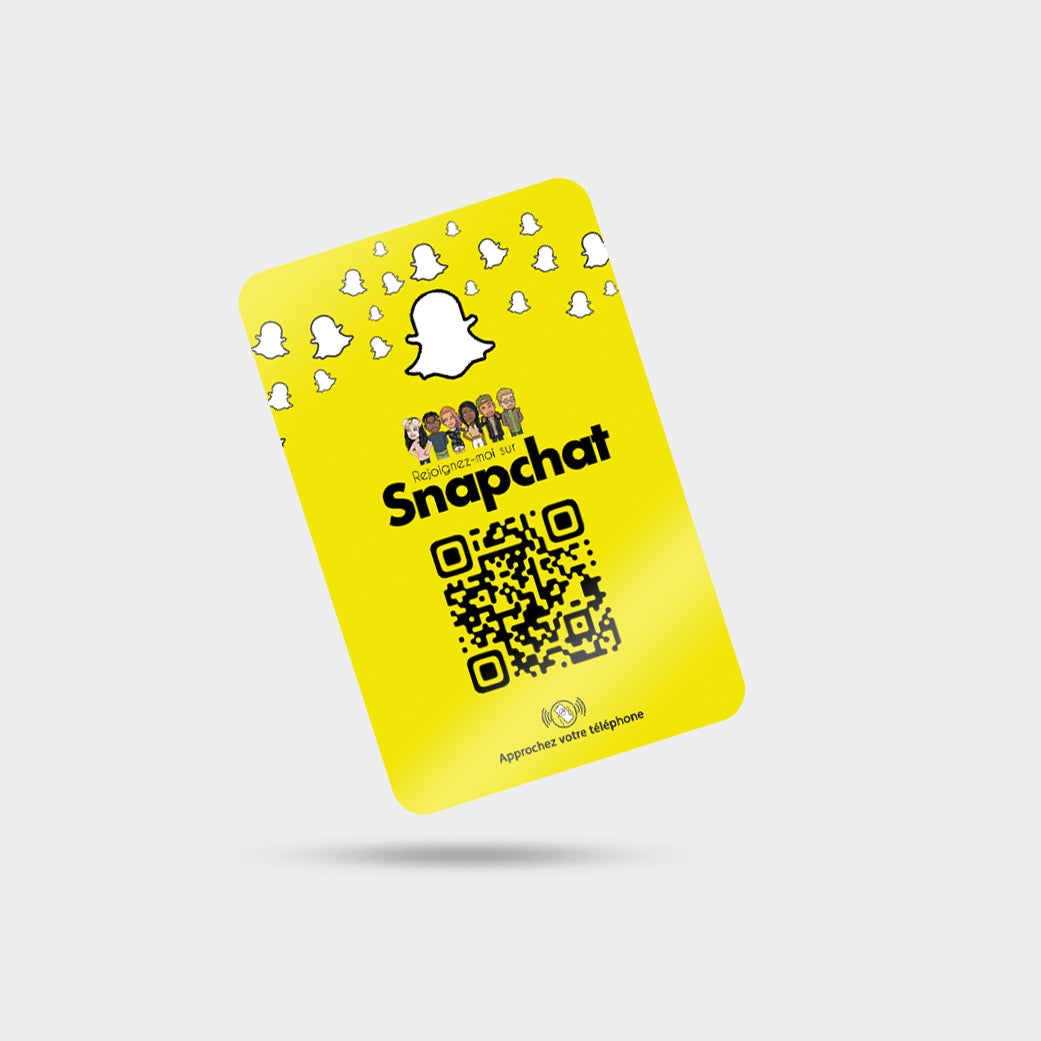 Carte NFC Snapchat - Barakom