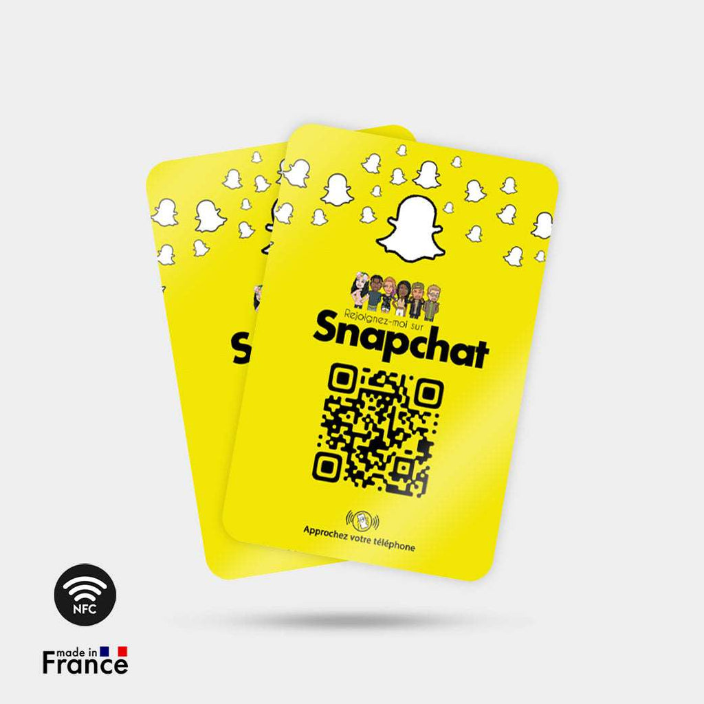 Carte NFC Snapchat - Barakom