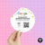 Autocollant NFC Avis Google