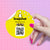 Autocollant NFC Snapchat