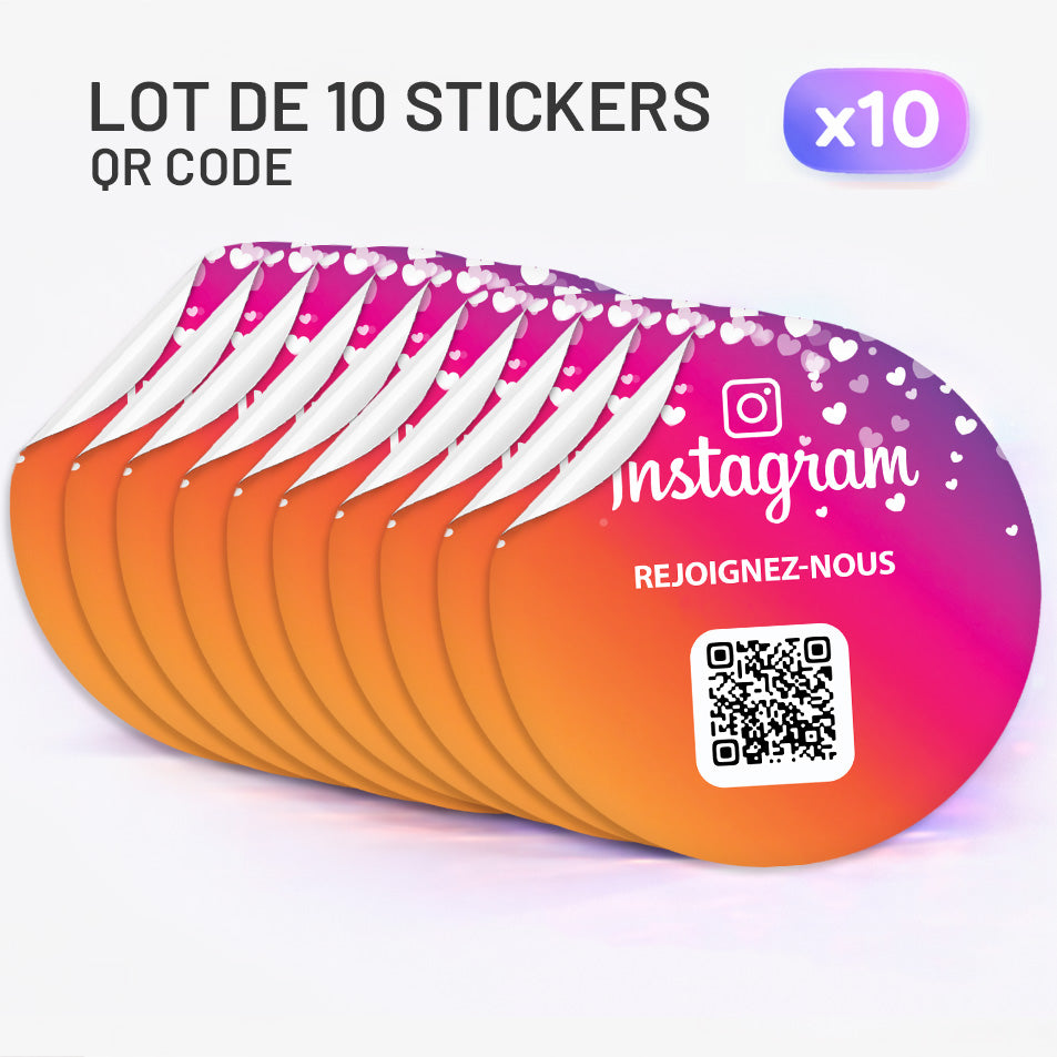 Autocollant NFC Instagram