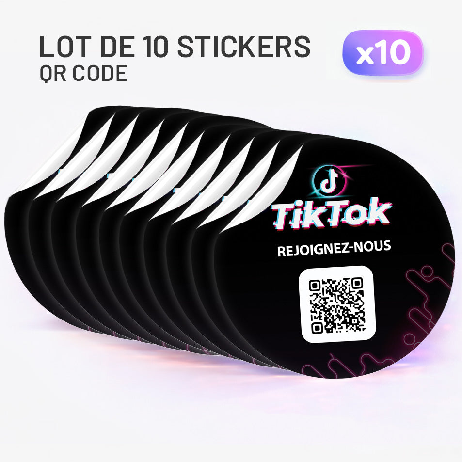 Autocollant NFC TikTok