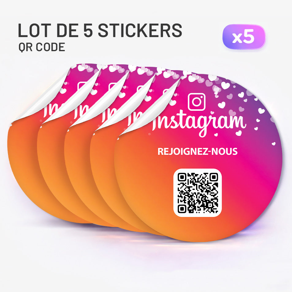 Autocollant NFC Instagram