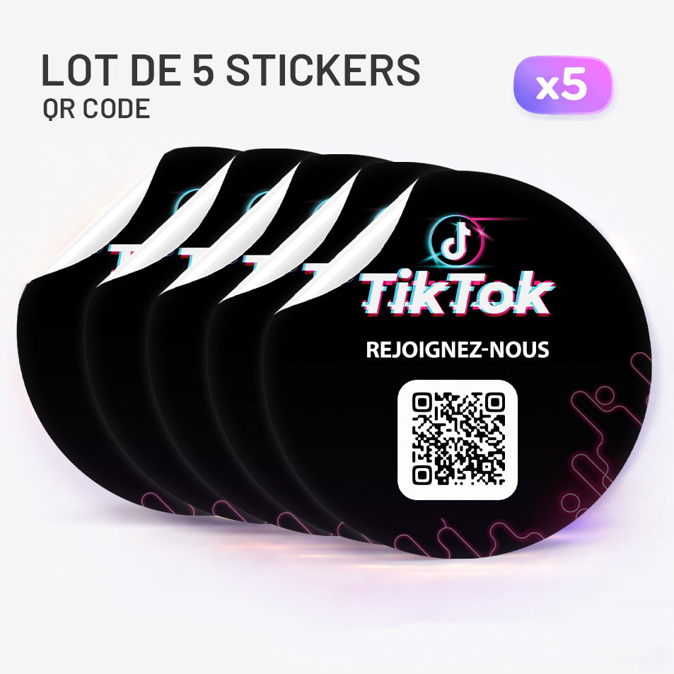 Autocollant NFC TikTok