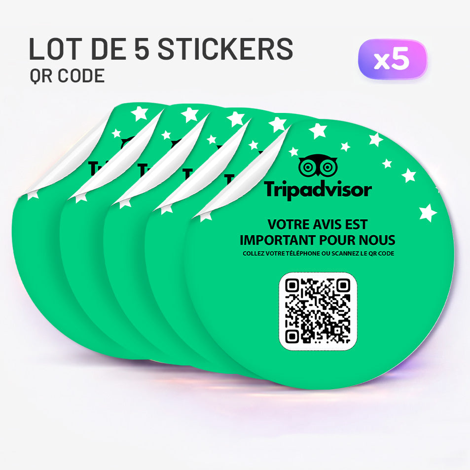 Autocollant NFC TripAdvisor