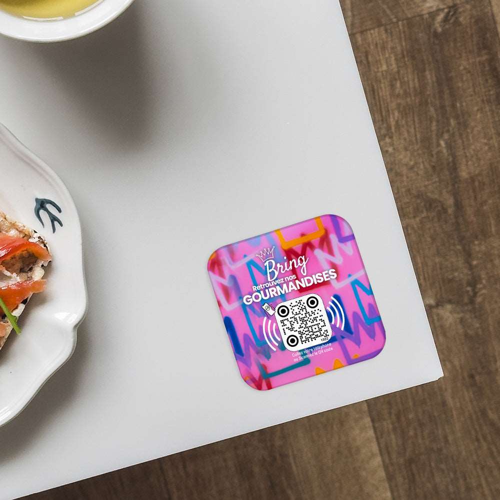 10 Plaques de table personnalisées pour restauration et hôtellerie - Barakom