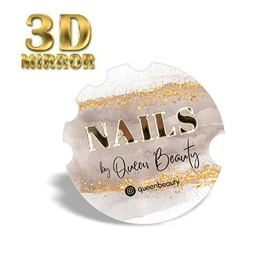 Accessoire Photo disque nail manucure gold mirror ND01 Beaute Esthetique BARAKOM