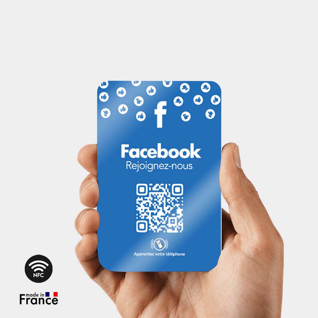 Carte NFC Facebook - Barakom