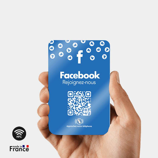 Carte NFC Facebook - Barakom