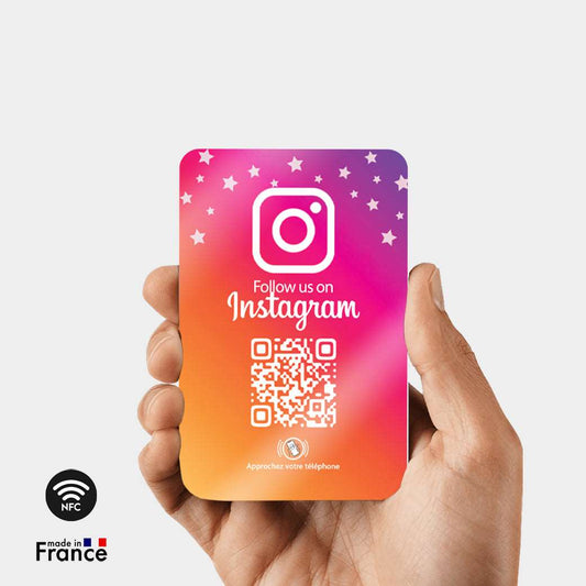 Carte NFC Instagram - Barakom