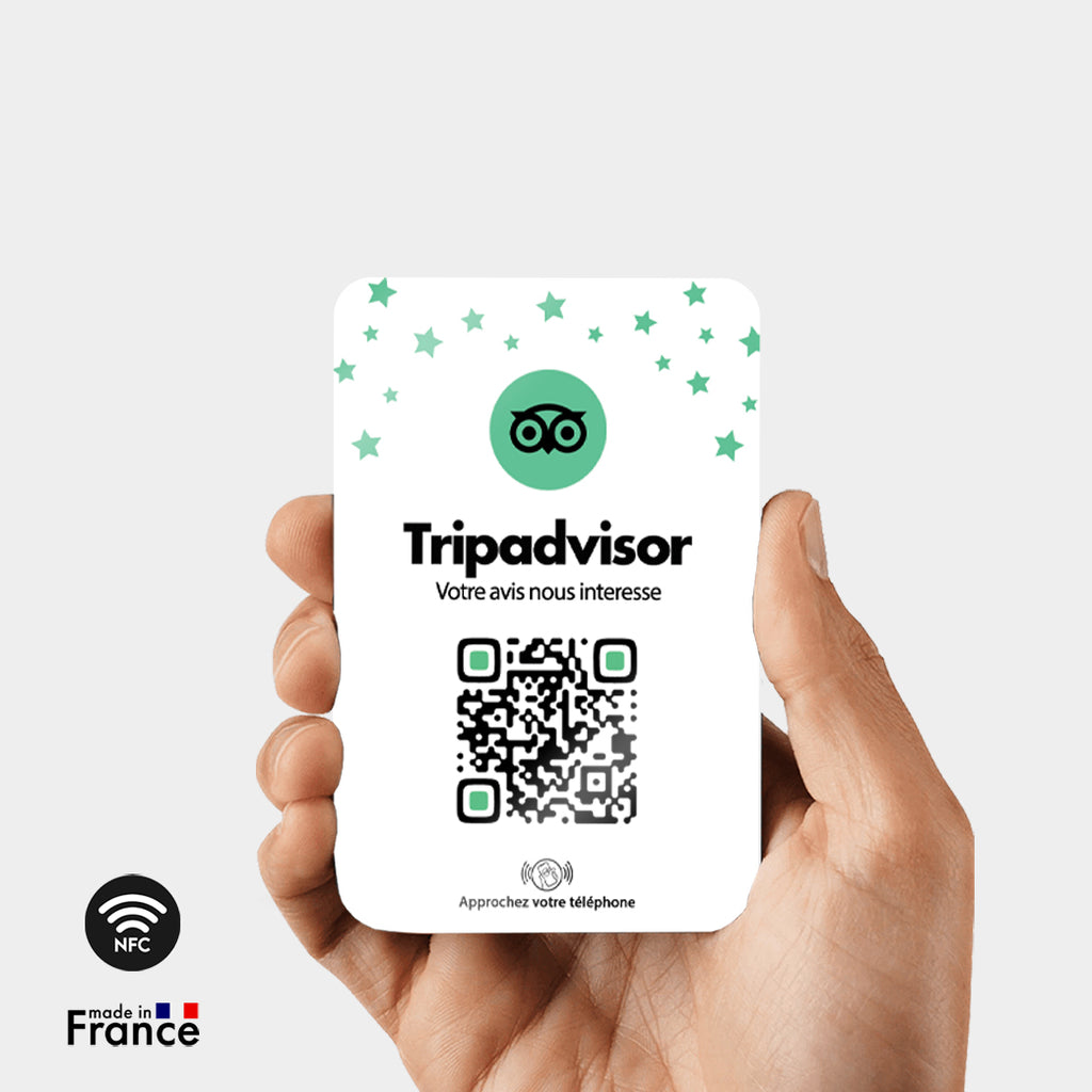 Carte NFC tripadvisor - Barakom