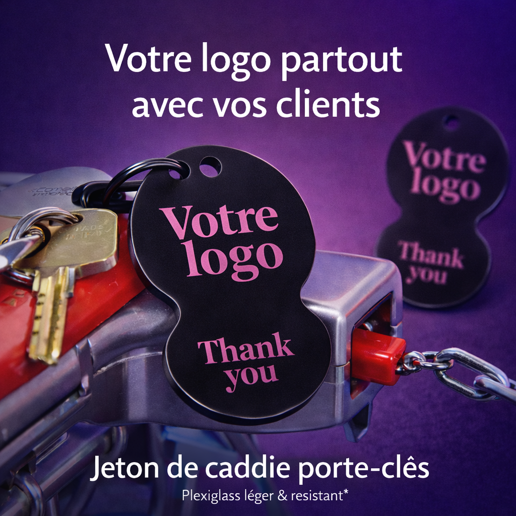 Lot Jeton Signature Porte-Clés
