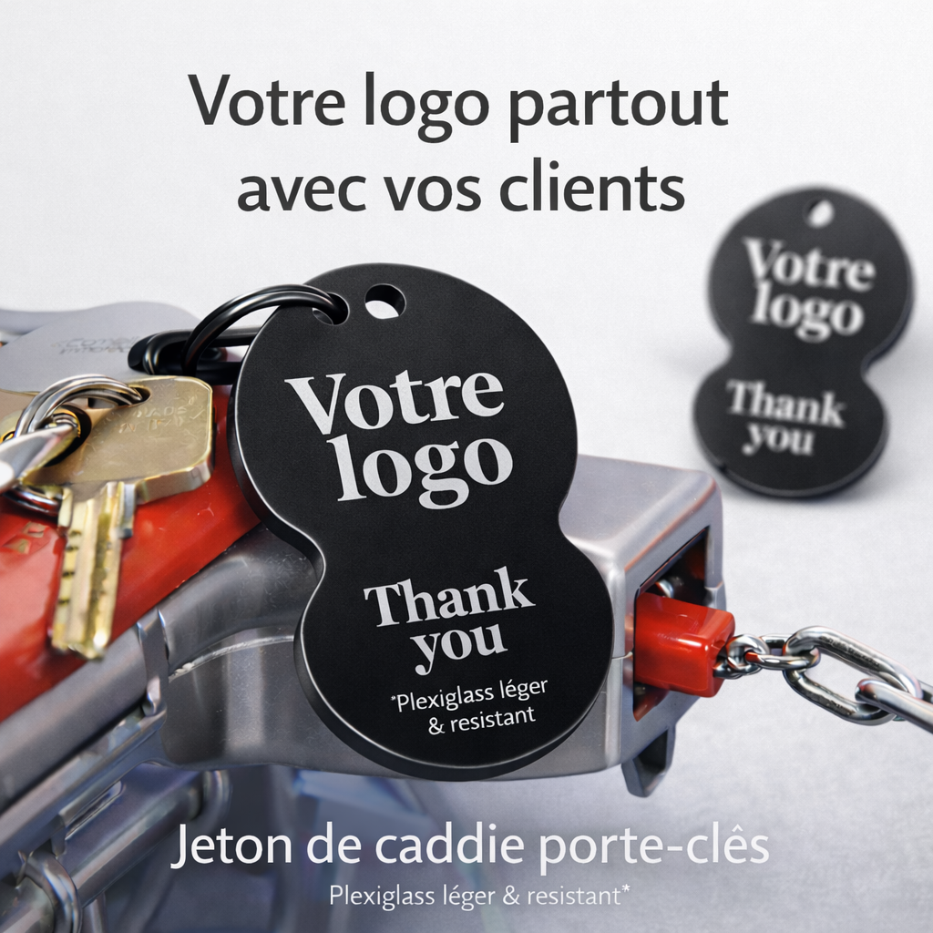 Lot Jeton Signature Porte-Clés