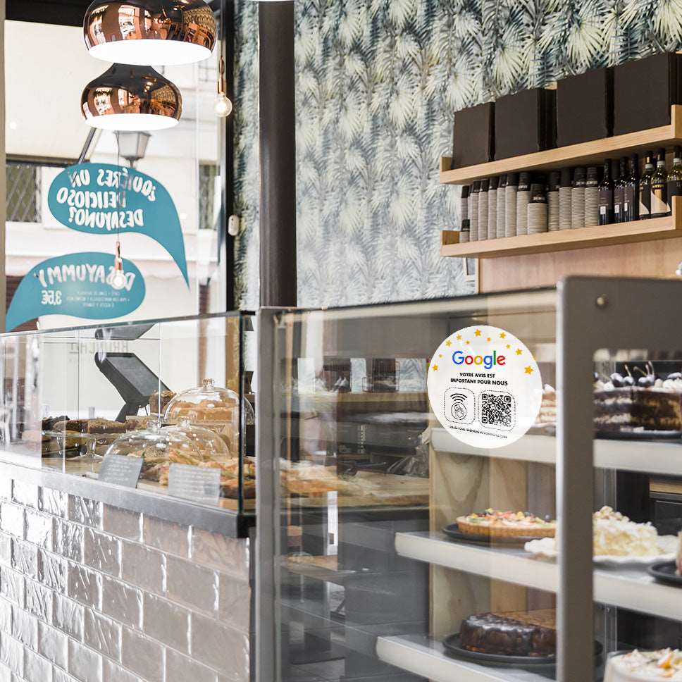 Autocollants NFC pour les restaurants - Barakom