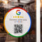 Autocollants Réseaux sociaux Qr Code - Grands formats - Barakom