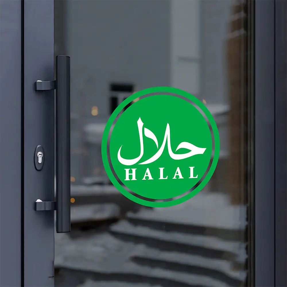 Autocollant Label Halal