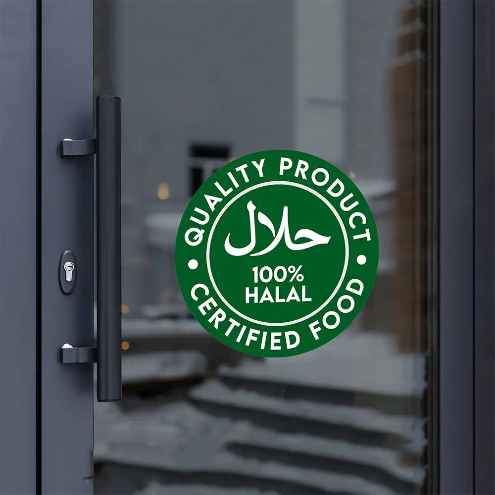 Autocollant Label Halal