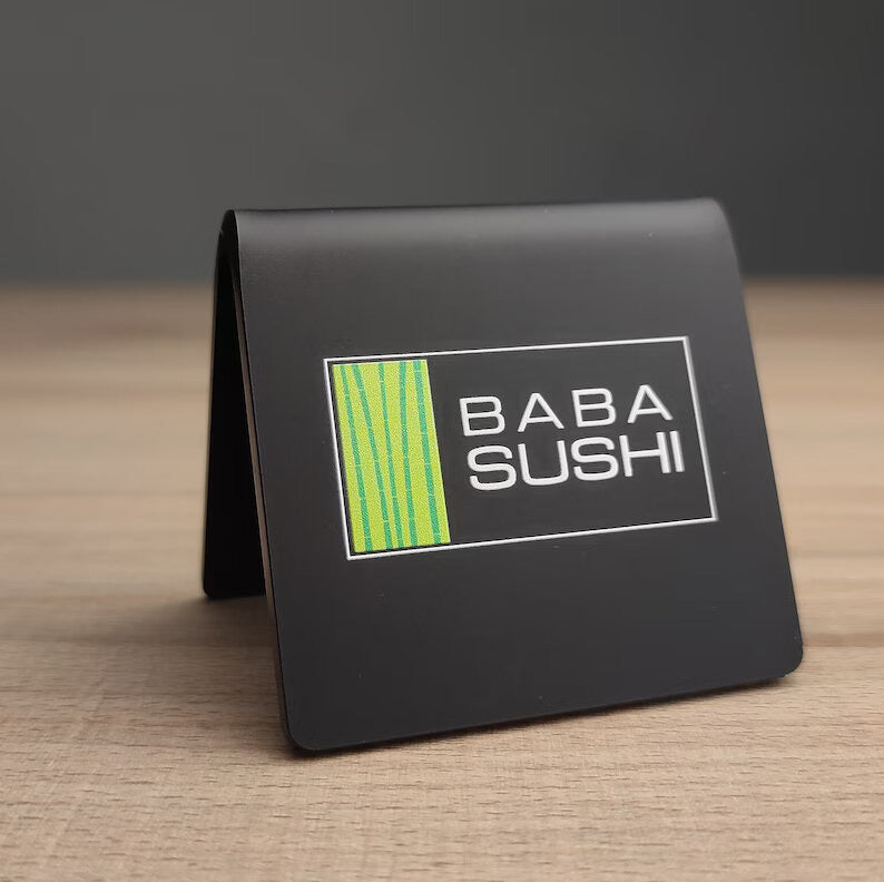 Supports de menu pour restaurants | Panneau de table QR code - Barakom - Barakom