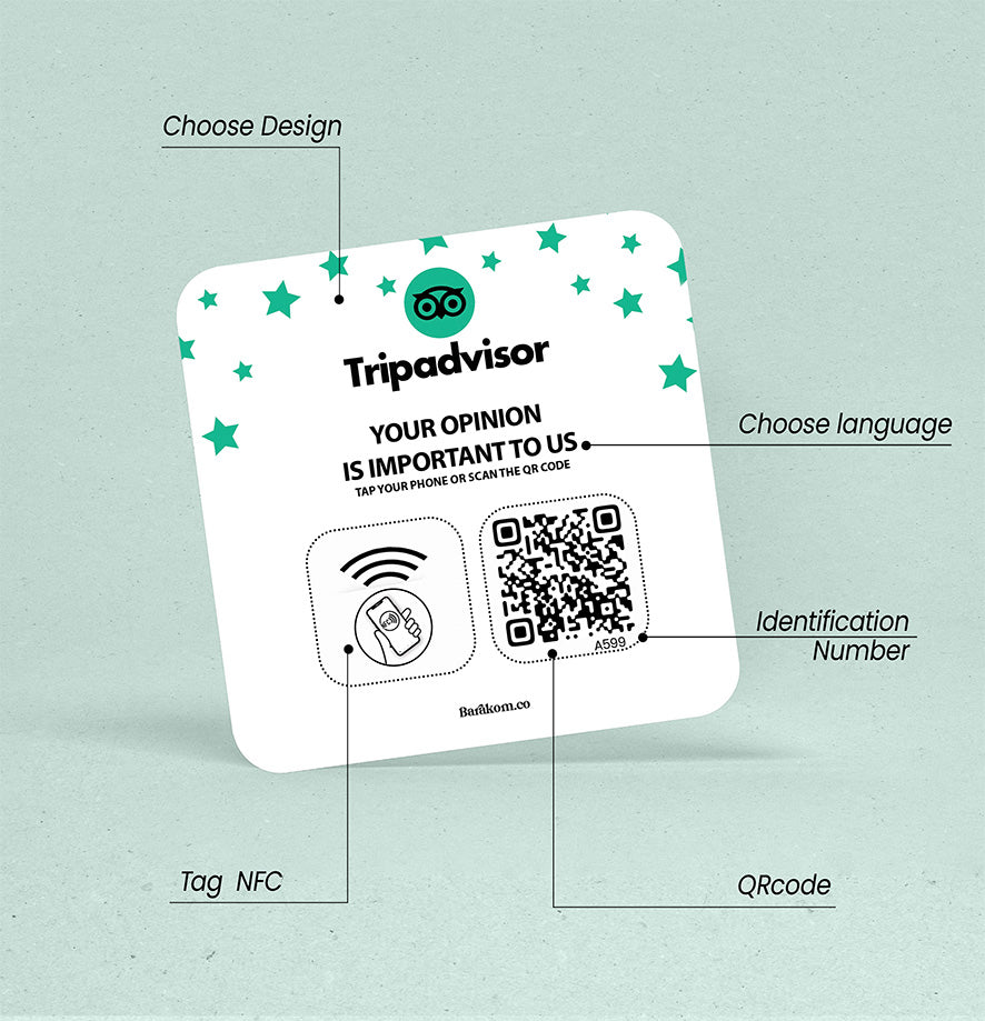 personnalisation_plaque_connectee_TRIPADVISOR