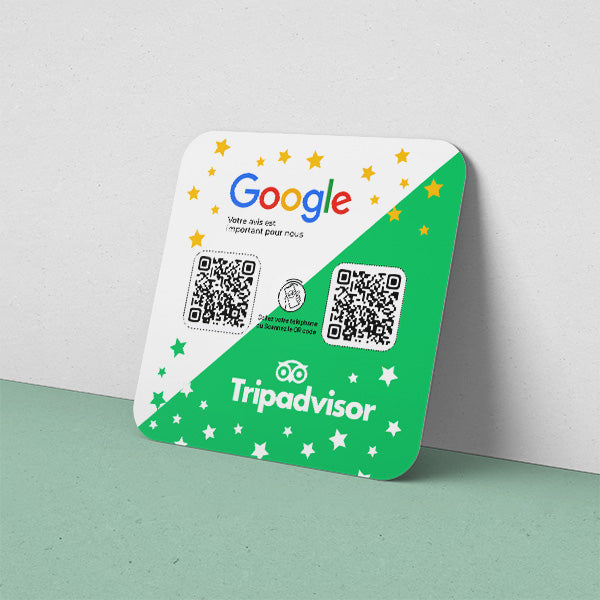 plaque_connectee_duo_deux_reseau_google_tripadvisor