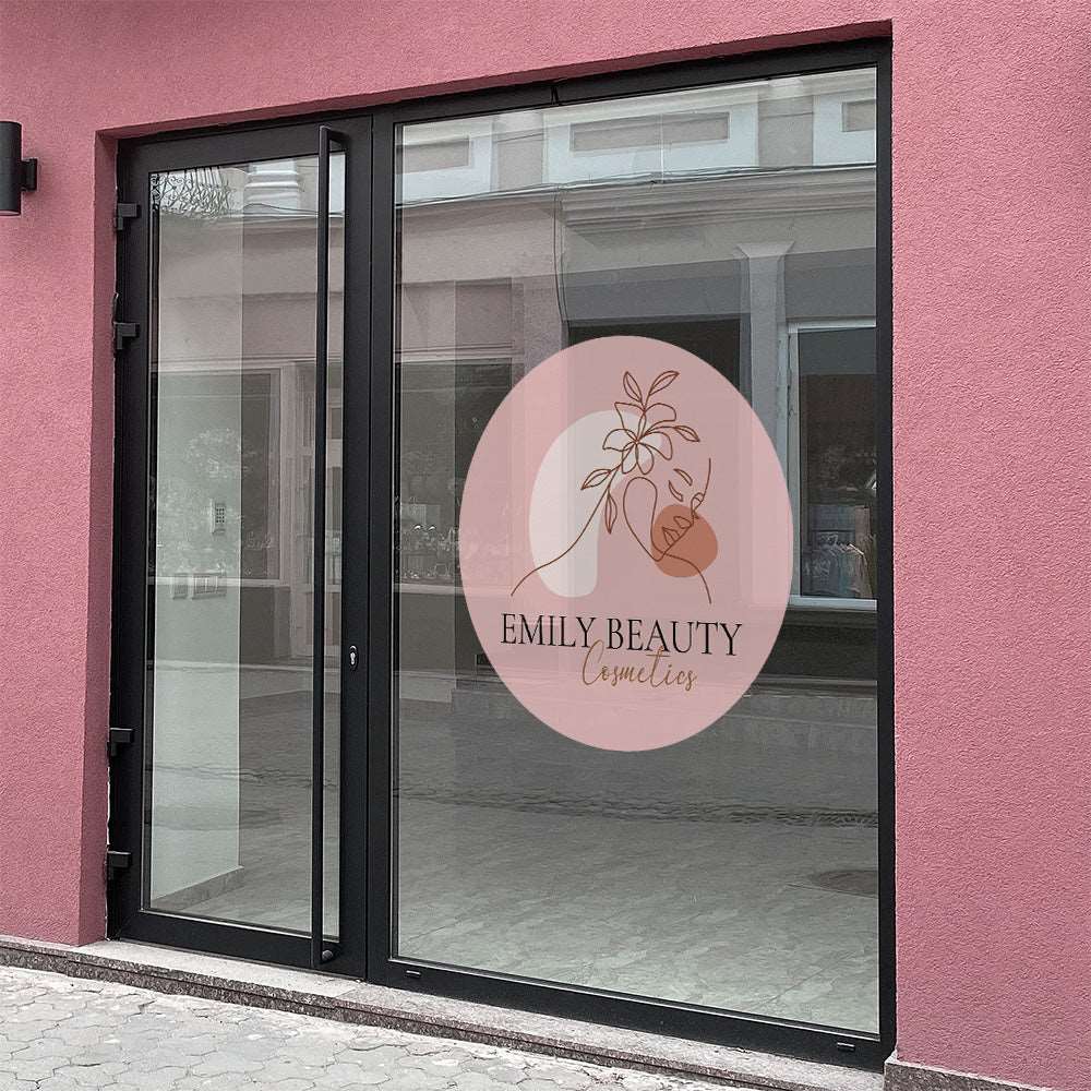Autocollant Vitrine | Beauté & Bien-être - Barakom